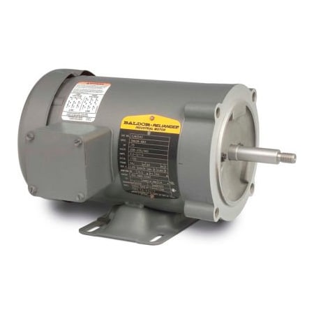 Baldor-Reliance Baldor-Reliance Motor CJM3538, .5HP, 1725RPM, 3PH, 60HZ, 56J, 3416M, TEFC, F1 CJM3538